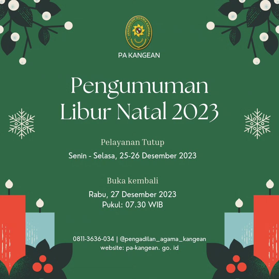 Libur Natal 23