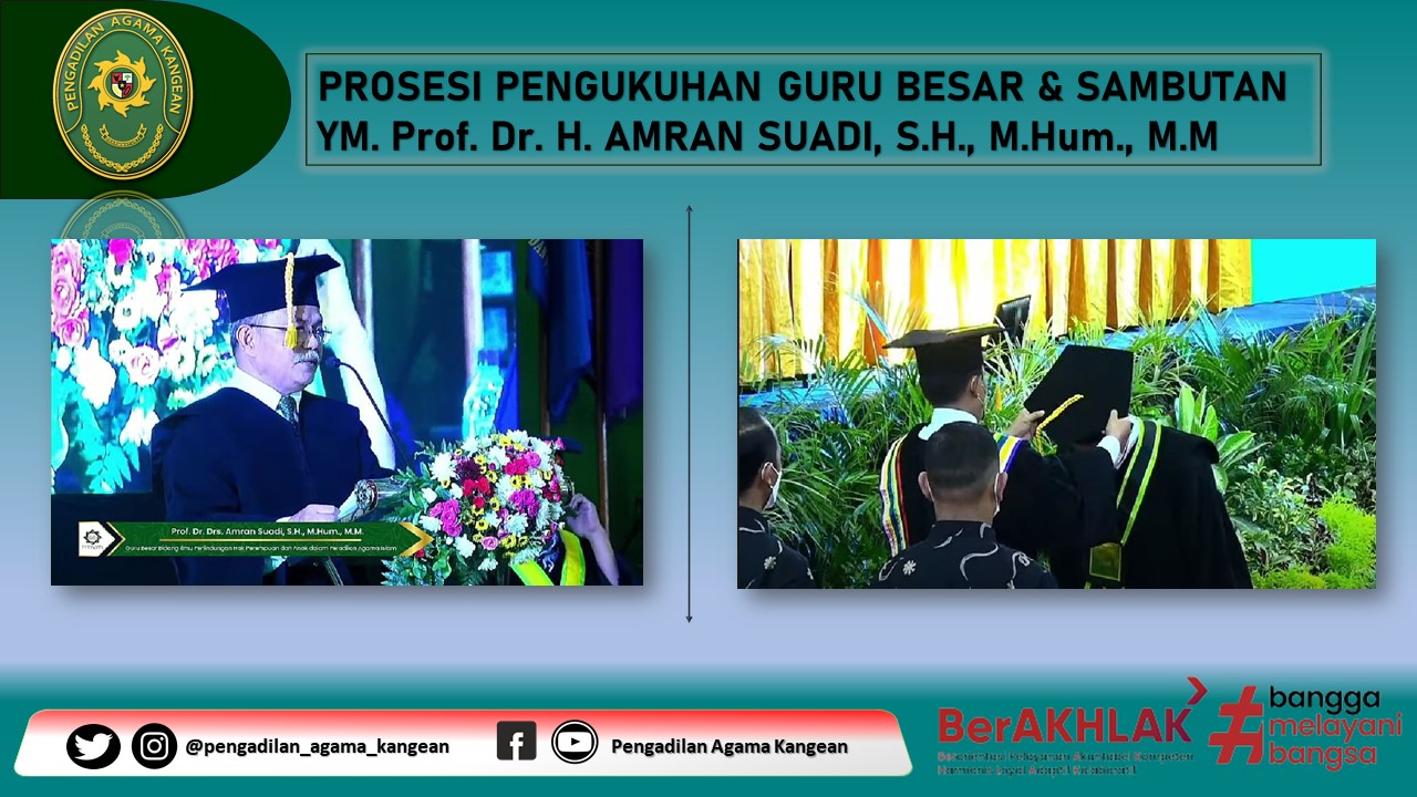 Pengukuhan Sambutan Amran