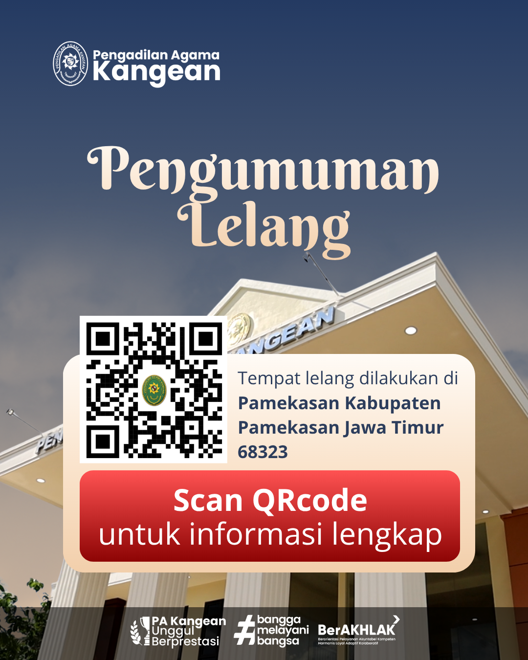penguman lelang